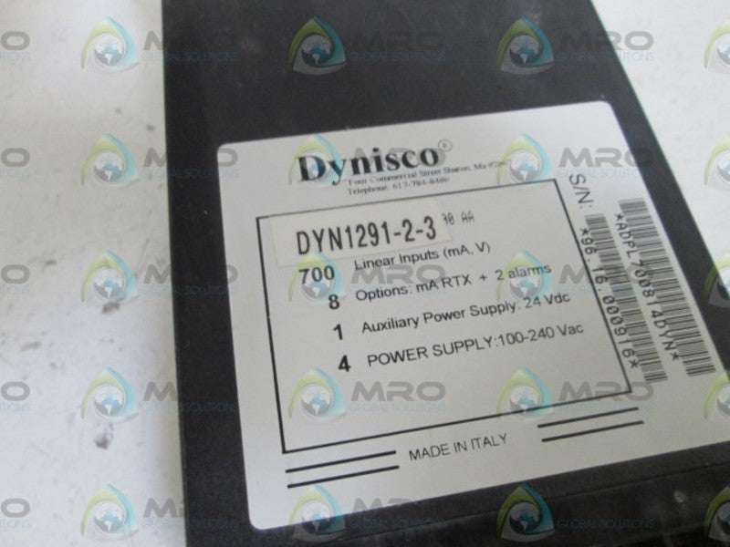 DYNISCO CONTROLLER DYN1291-2-3  UNMP
