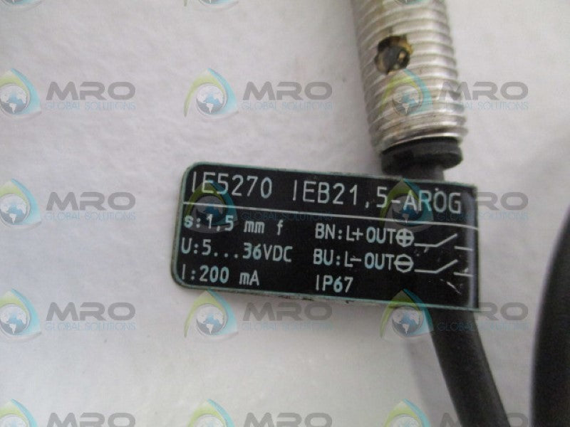 IFM EFECTOR IE5270 INDUCTIVE PROXIMITY SWITCH UNMP