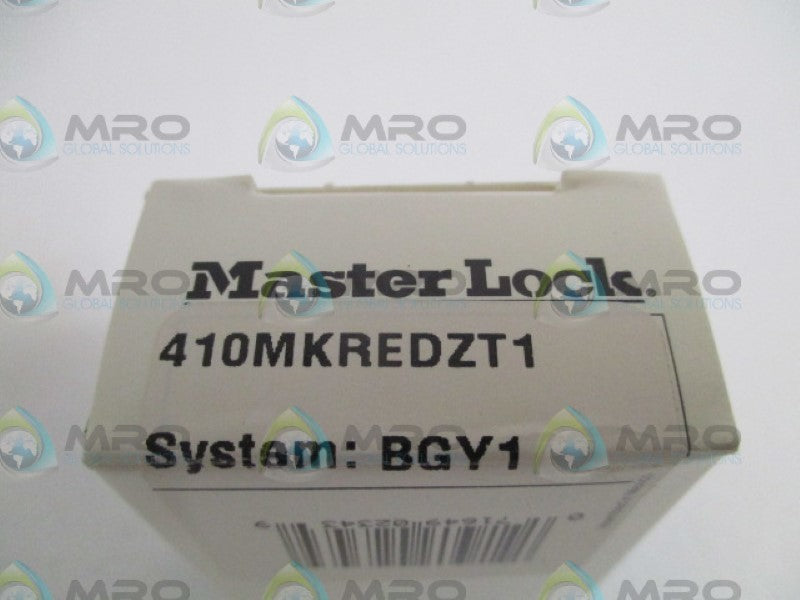 MASTER LOCK 410MKREDZT1 602B771 PADLOCK NSMP