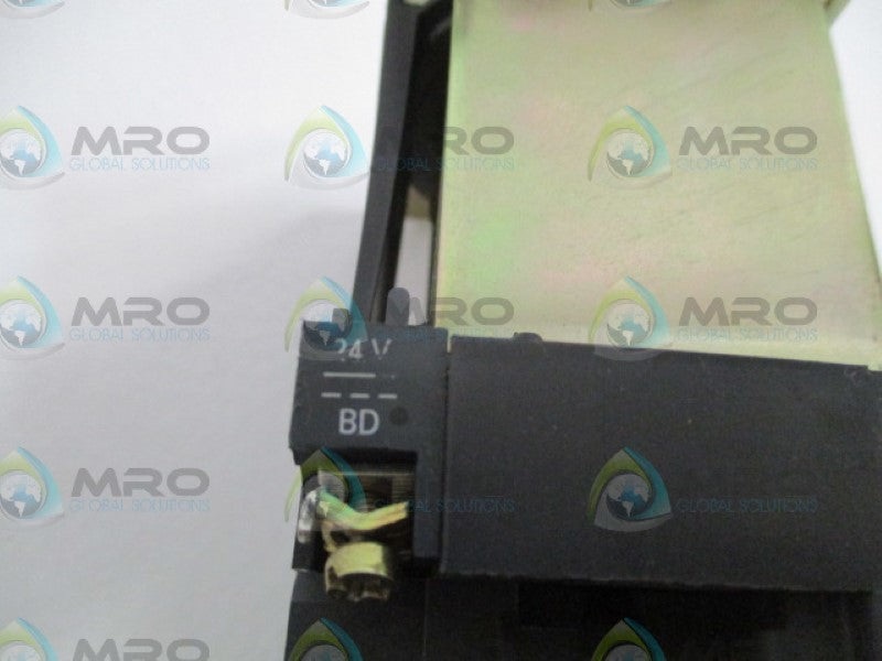 TELEMECANIQUE LC1D406 CONTACTOR 24V (AS PICTURED) UNMP