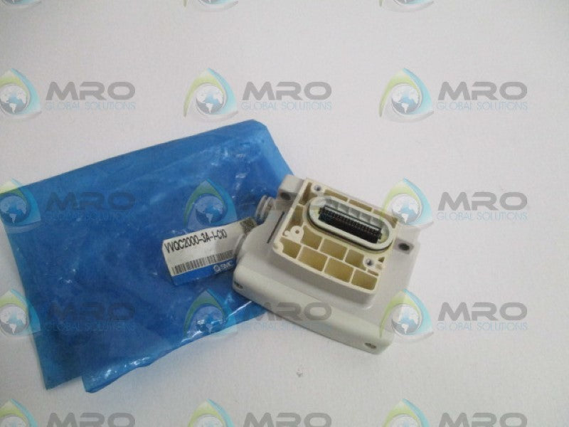 SMC VVQC2000-3A-1-C10 MANIFOLD END PLATE *NEW IN FACTORY BAG*