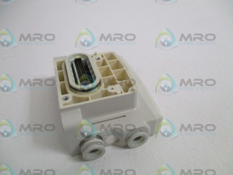 SMC VVQC2000-3A-1-C10 MANIFOLD END PLATE *NEW IN FACTORY BAG*