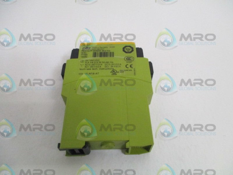 PILZ PNOZ-X2.7P-24VACDC-3N/O-1N/C SAFETY RELAY UNMP