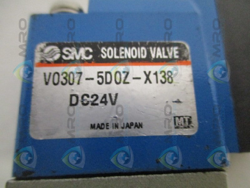 SMC V0307-5D0Z-X138 SOLENOID VALVE NSNP