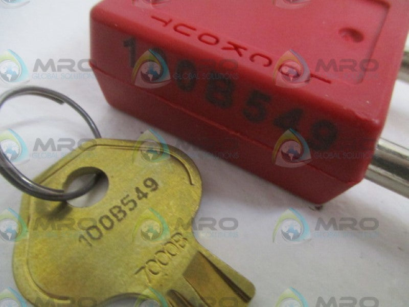 MASTER LOCK 410MKW7000REDLZ1 100B549 PADLOCK NSMP
