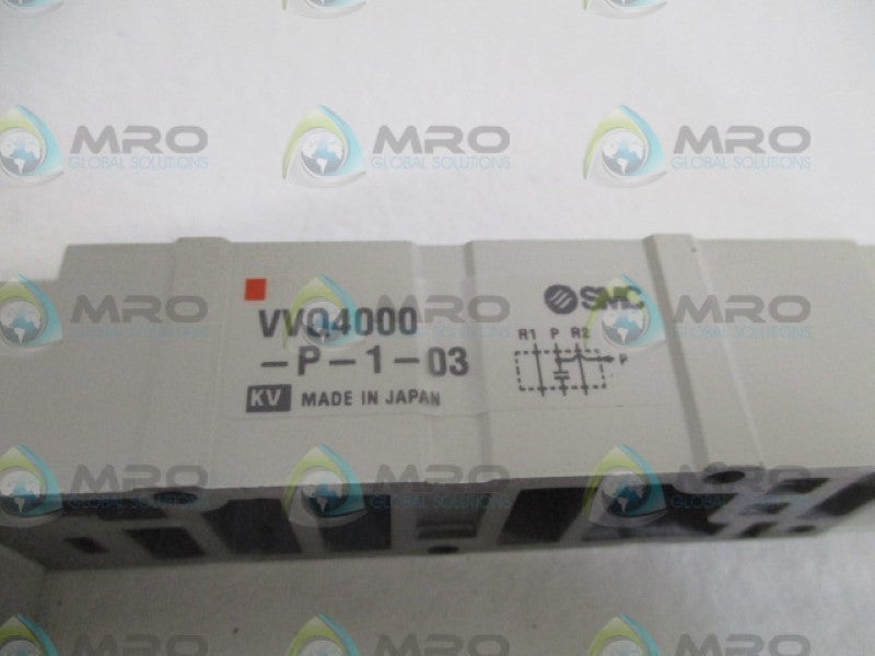 SMC VVQ4000-P-1-03 SOLENOID VALVE RELOCATION BLOCK NSMP
