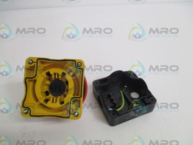 KLOCKNER MOELLER FAK RED PALM PUSHBUTTON SWITCH ENCLOSURE UNMP