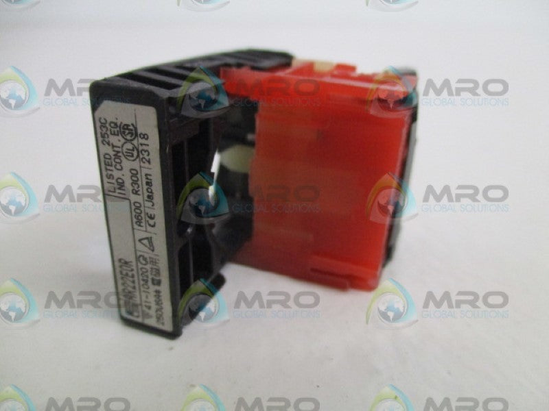 FUJI ELECTRIC AR22E0R PUSHBUTTON BODY (AS PICTURED) UNMP
