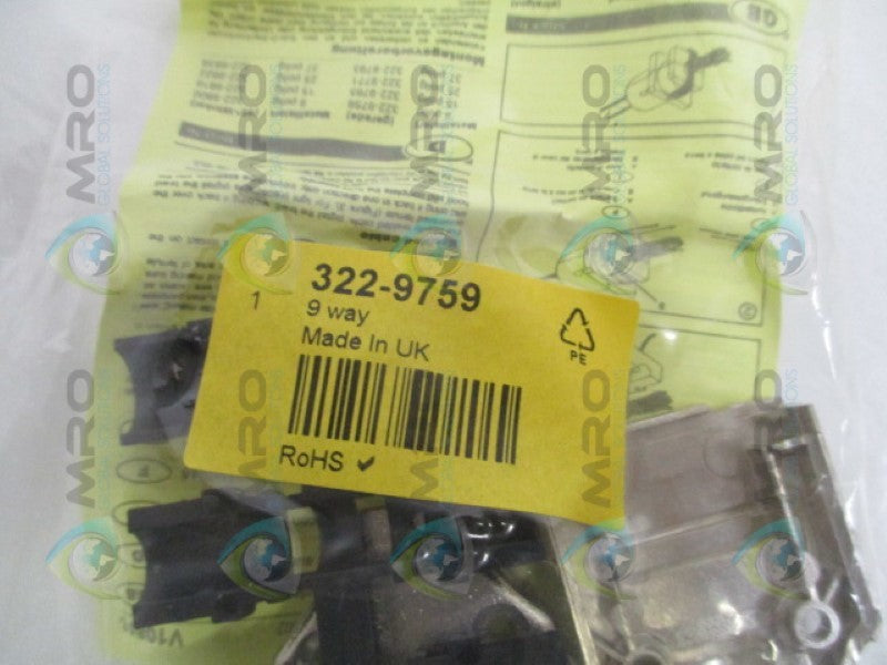 MH CONNECTORS DTPK9-K 322-9759 CONNECTOR BACKSHELL NSMP