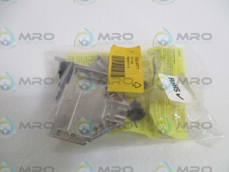 MH CONNECTORS DTPK25-K 322-9771 CONNECTOR BACKSHELL NSMP