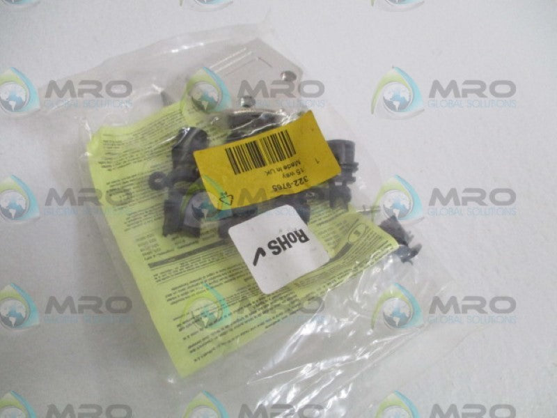 MH CONNECTORS DTPK15-K 322-9765 CONNECTOR BACKSHELL NSMP