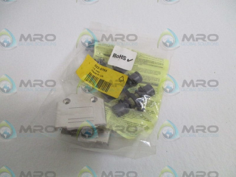 MH CONNECTORS DTPK15-K 322-9765 CONNECTOR BACKSHELL NSMP