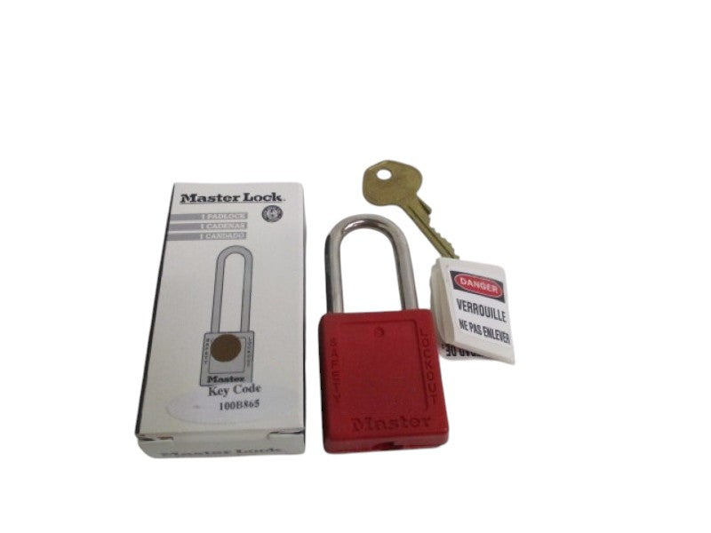 MASTER LOCK 410MKW7000REDLZ1 100B865 PADLOCK NSMP