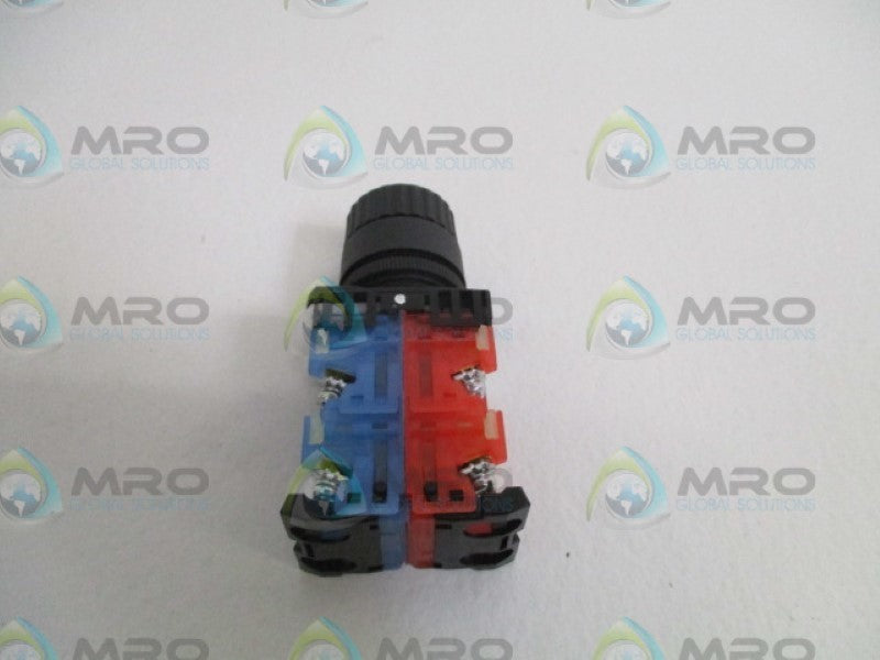 FUJI ELECTRIC AR22V2R BLACK ROTARY SWITCH PUSHBUTTON (AS PICTURED) NSNP