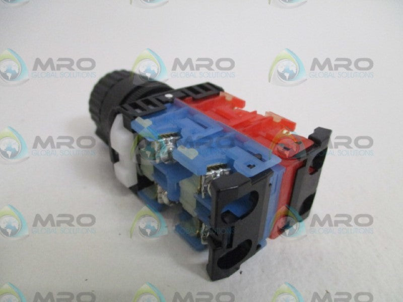 FUJI ELECTRIC AR22V2R BLACK ROTARY SWITCH PUSHBUTTON (AS PICTURED) NSNP
