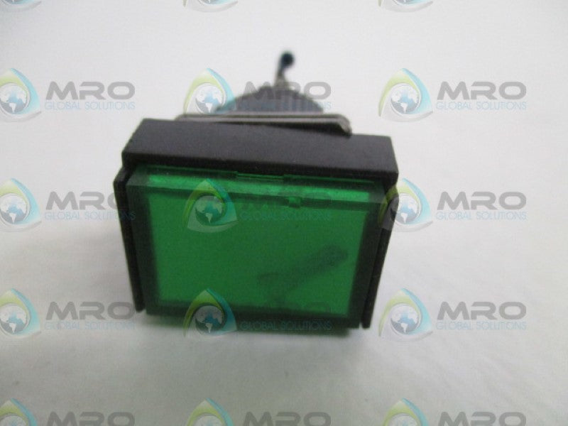 FUJI ELECTRIC AH165-ZTG3E GREEN INDICATOR PUSHBUTTON UNMP