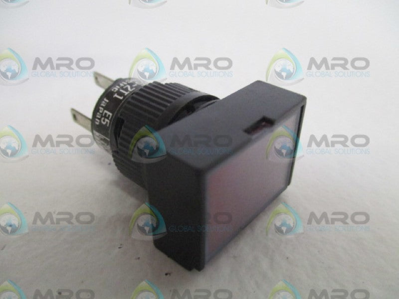FUJI ELECTRIC AH165-ZT1RE5 RED INDICATOR PUSHBUTTON UNMP