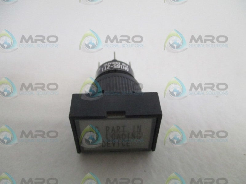 FUJI ELECTRIC AH165-ZT1WE5 WHITE INDICATOR PUSHBUTTON UNMP