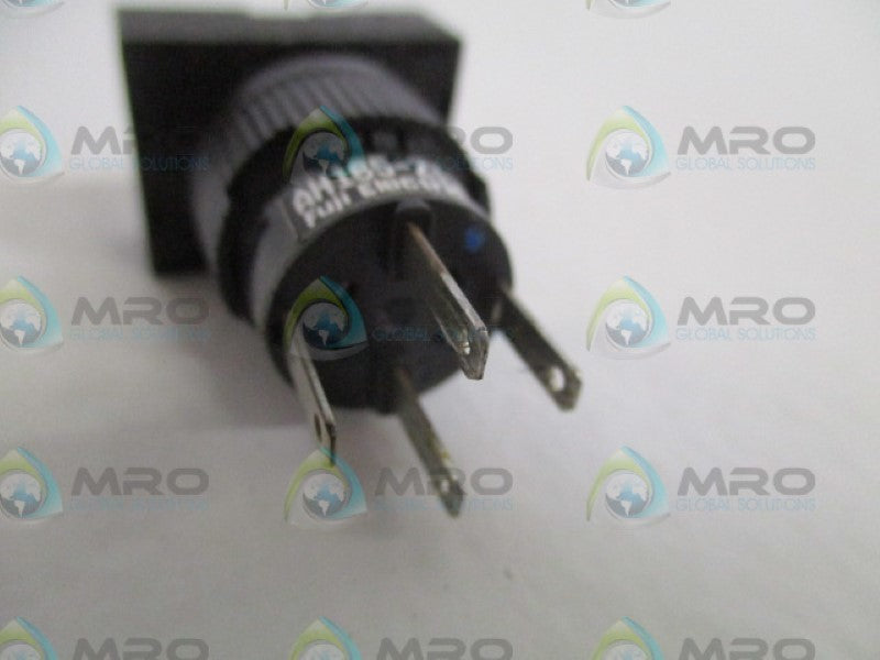 FUJI ELECTRIC AH165-ZT1WE3 WHITE INDICATOR PUSHBUTTON UNMP