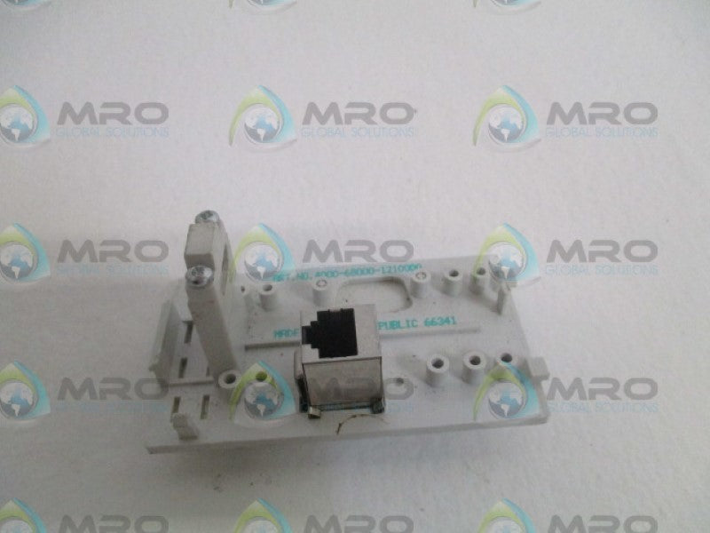 MURR ELEKTRONIK 4000-68000-1210000 PANEL INTERFACE (AS PICTURED) UNMP