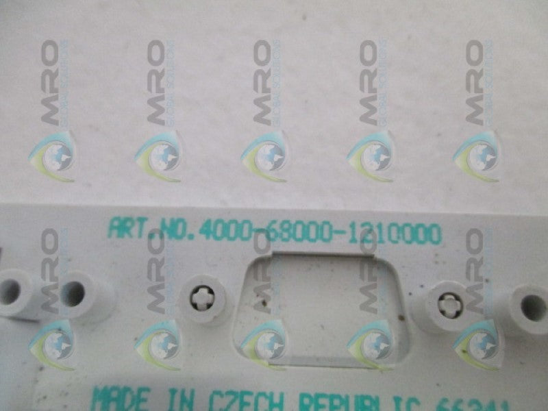 MURR ELEKTRONIK 4000-68000-1210000 PANEL INTERFACE (AS PICTURED) UNMP