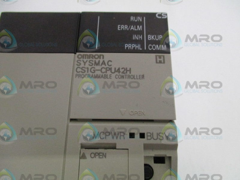 OMRON SYSMAC CS1G-CPU42H PROGRAMMABLE CONTROLLER UNMP