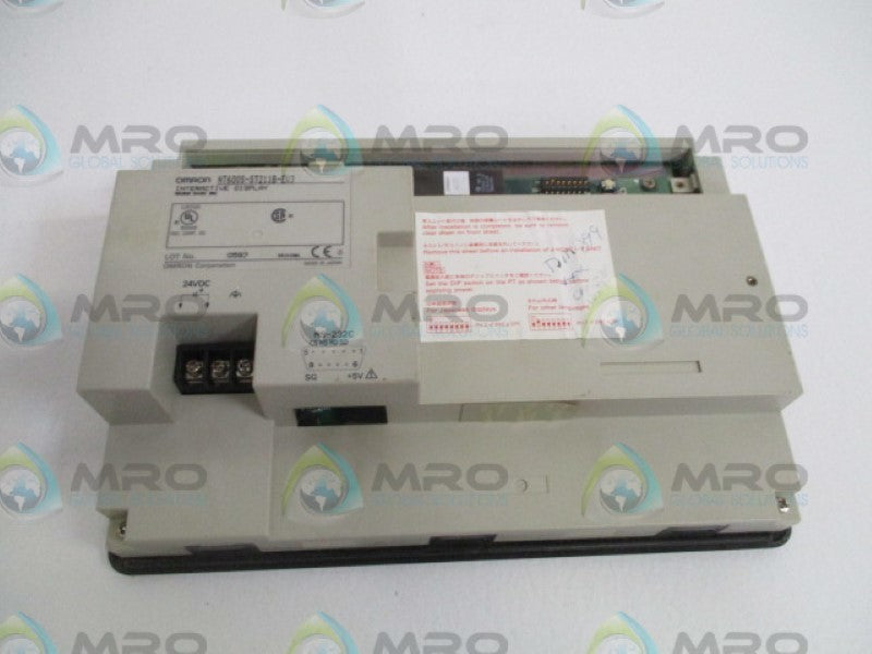 OMRON NT600S-ST211B-EV3 INTERACTIVE DISPLAY MODULE UNMP