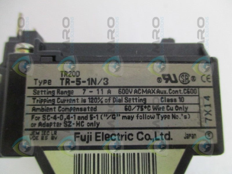 FUJI ELECTRIC TR-5-1N/3  UNMP