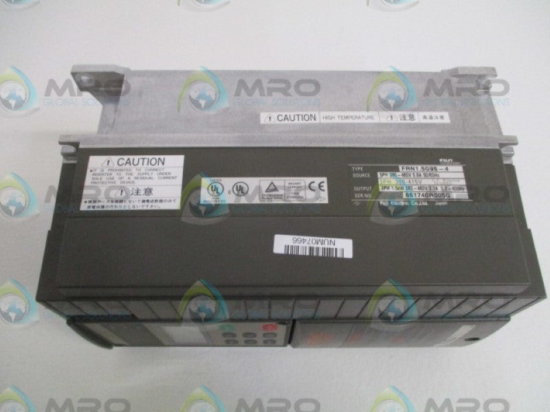 FUJI ELECTRIC 5000G9S FRN1.5G9S-4 INVERTER DRIVER NSNP