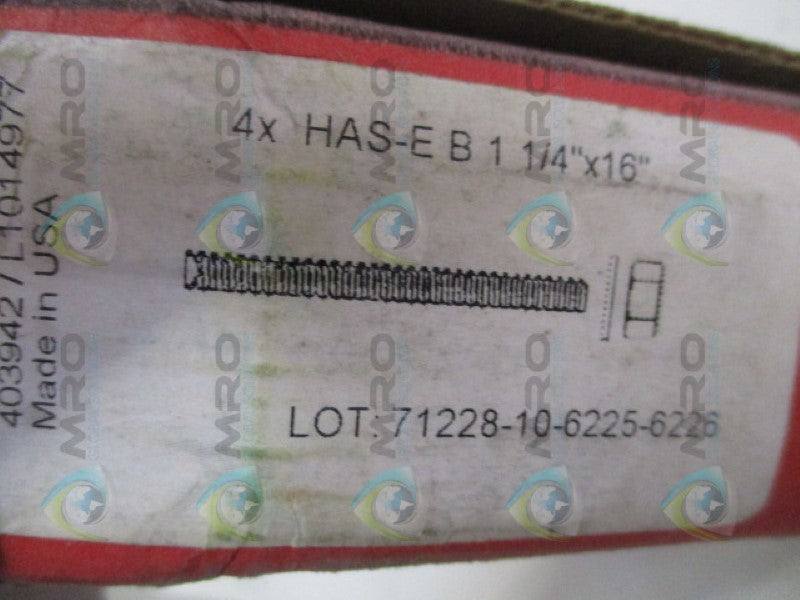 HILTI HAS-EB ANCHOR ROD 1-1/4"x16" NSFS