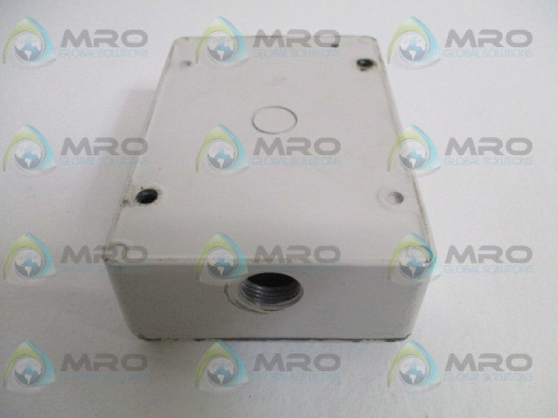 WILCO PC110V-2 TWIN SWITCH SOCKET OUTLET  UNMP