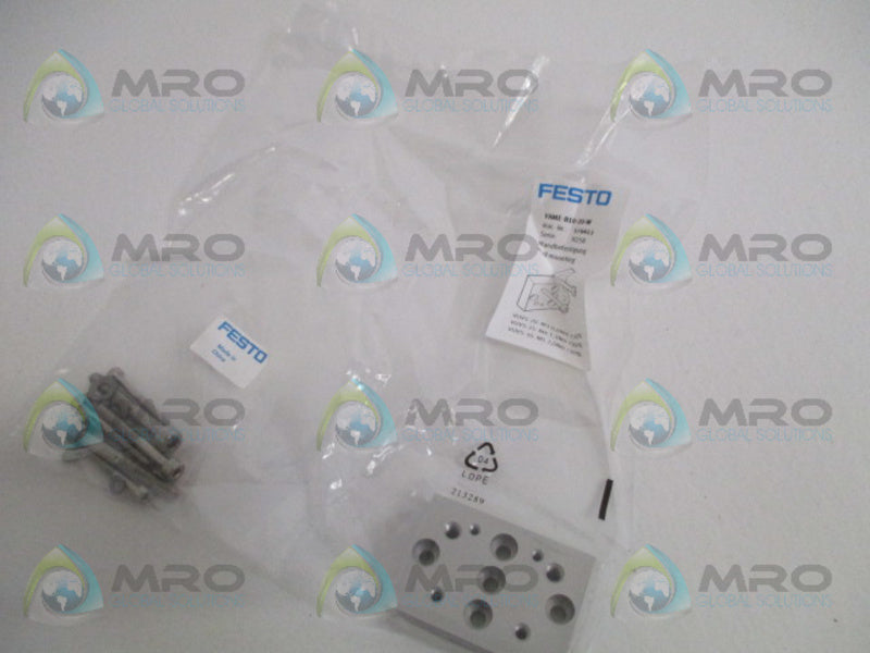 FESTO VAME-B10-20-W WALL MOUNTING KIT  NSMP