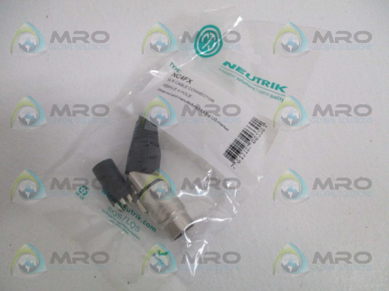 NEUTRIK NC4FX CABLE CONNECTOR NSMP