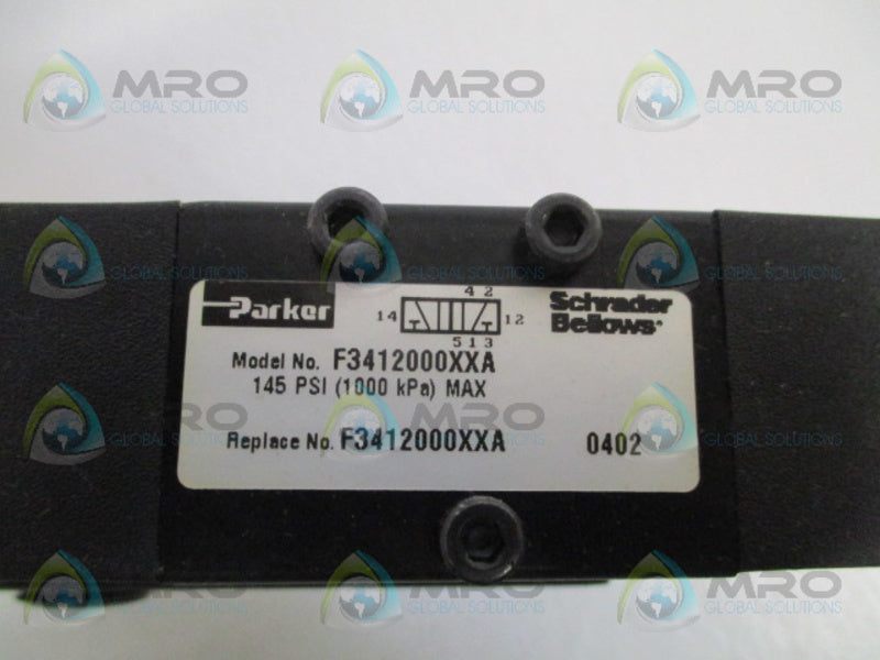 PARKER F341200XXA PNEUMATIC VALVE NSMP