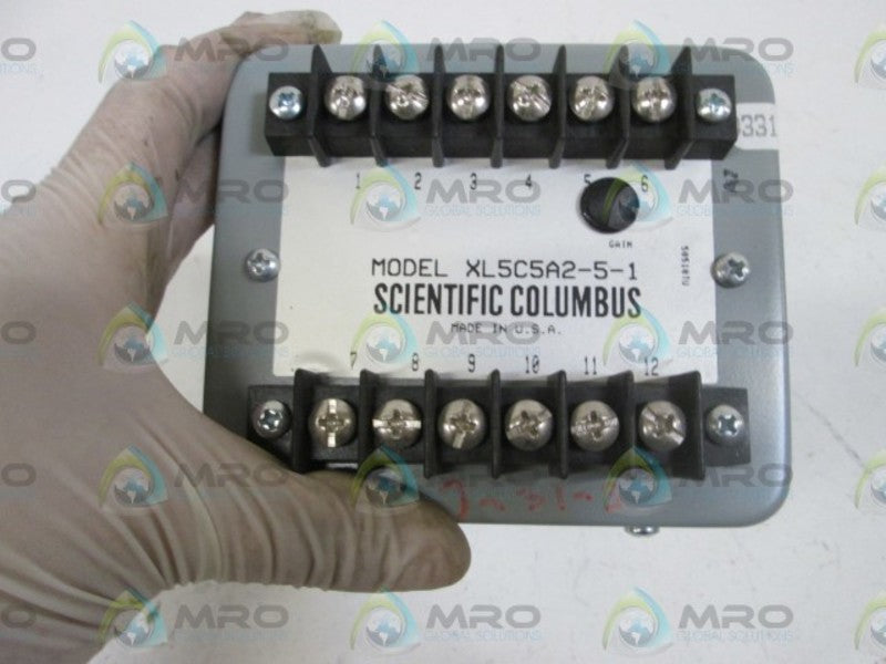 SCIENTIFIC COLUMBUS WATT TRANSDUCER XL5C5A2-5-1  NSNP