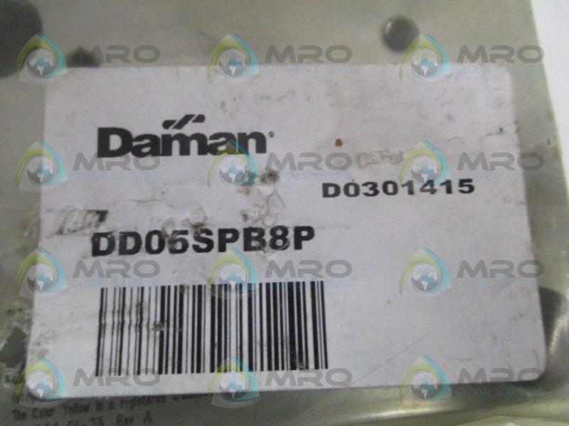 DAMAN DD05SPB8P MANIFOLD VALVE SUBPLATE * NEW IN FACTORY BAG *