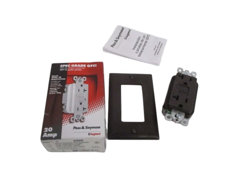 PASS & SEYMOUR 2095 DUPLEX RECEPTACLE TRIP INDICATOR LIGHT NSMP