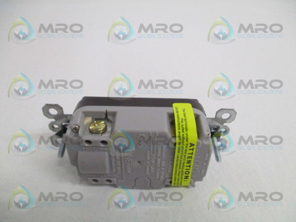 PASS & SEYMOUR 2095 DUPLEX RECEPTACLE TRIP INDICATOR LIGHT NSMP