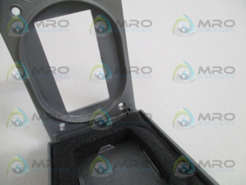 RED DOT CFSR-G 1-GANG RECEPTACLE COVER NSMP