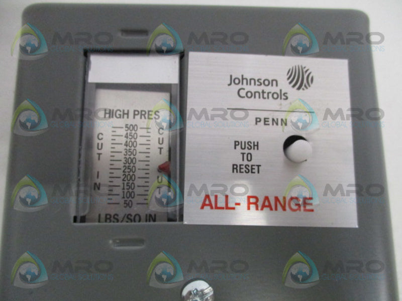 JOHNSON CONTROLS P70K-7C HIGH PRESSURE LOCKOUT CONTROL NSMP