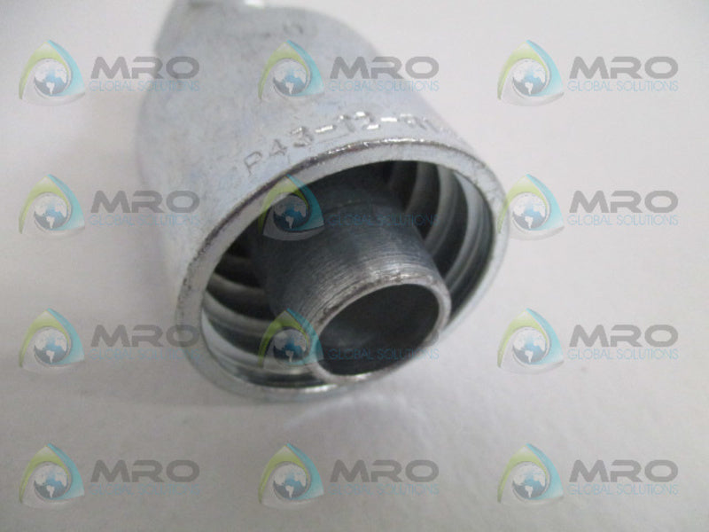 PARKER P43-12-R1-R2-R3-R4 0K4D HOSE FITTING NSNP