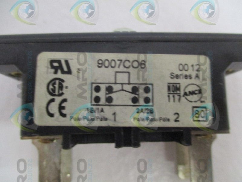 SQUARE D 9007CO6 SNAP SWITCH UNMP