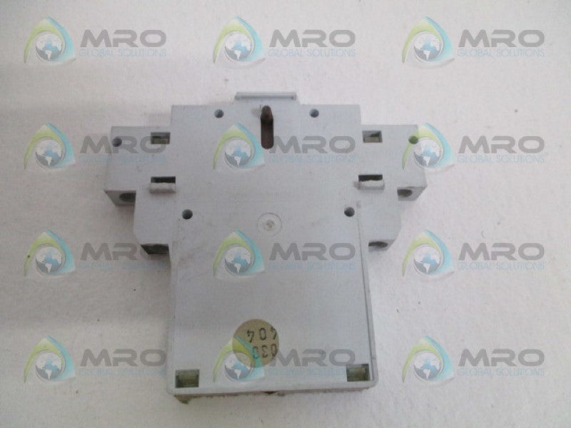 SQUARE D 9999-MPX10 AUXILIARY SWITCH UNMP