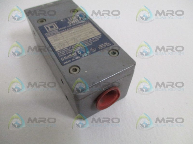 SQUARE D 9007-BR5332 LIMIT SWITCH (MISSING ACCESSORIES) NSNP