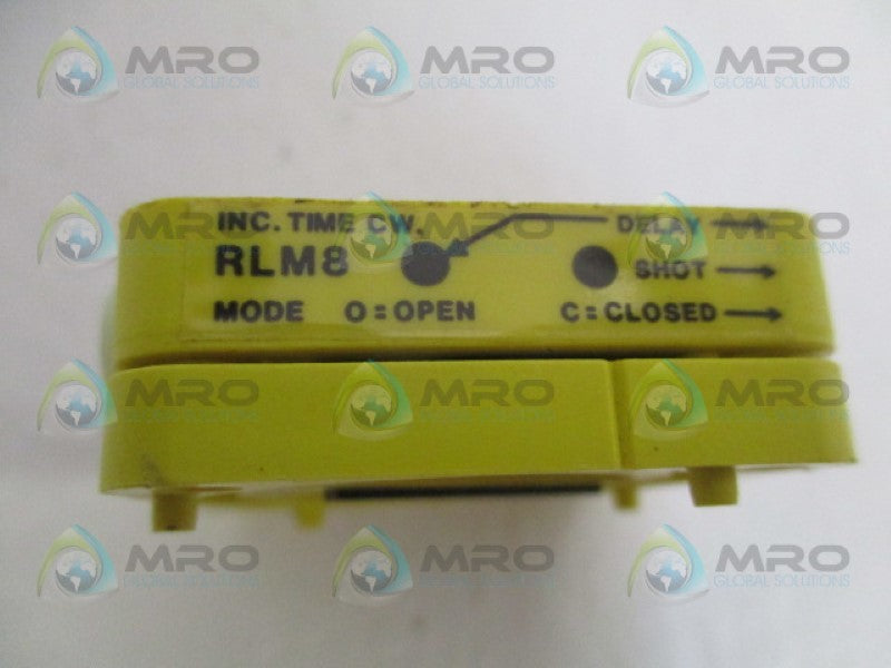 BANNER MAXI-BEAM RLM8 LOGIC MODULE (MISSING ACCESSORIES)  NSNP