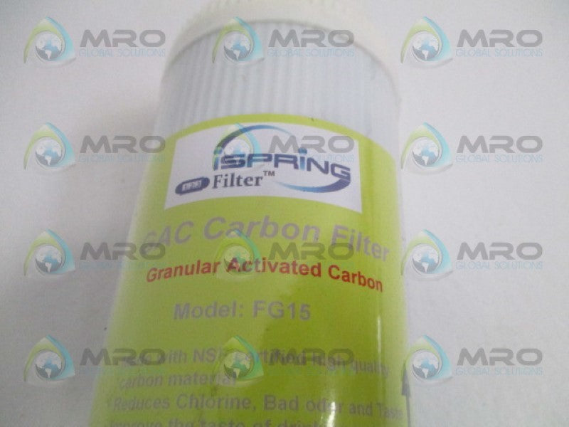 SPRING FG15 GAC CARBON FILTER NSMP