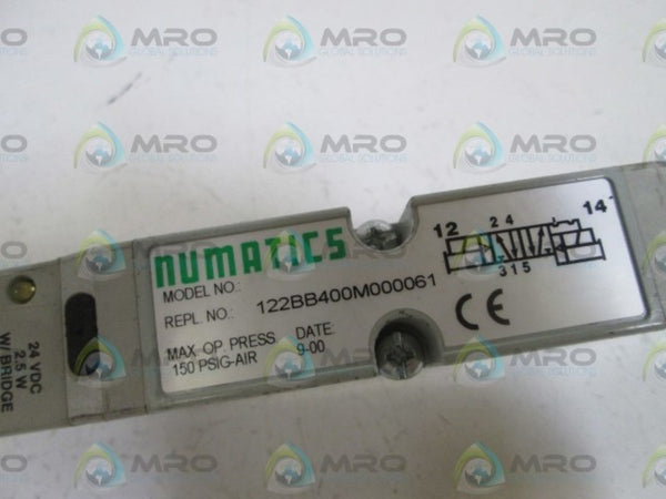 NUMATICS 122BB400M000061 UNMP