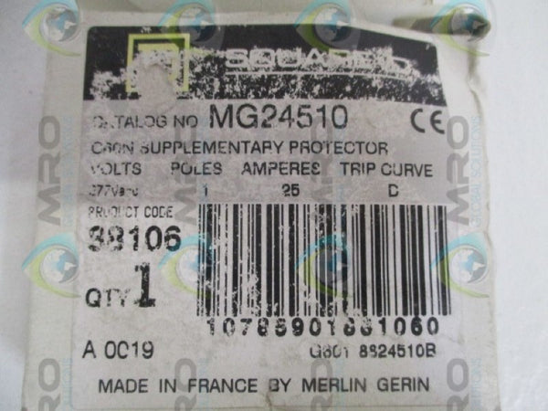 SQUARE D MG25410 CIRCUIT BREAKER 25A NSMP