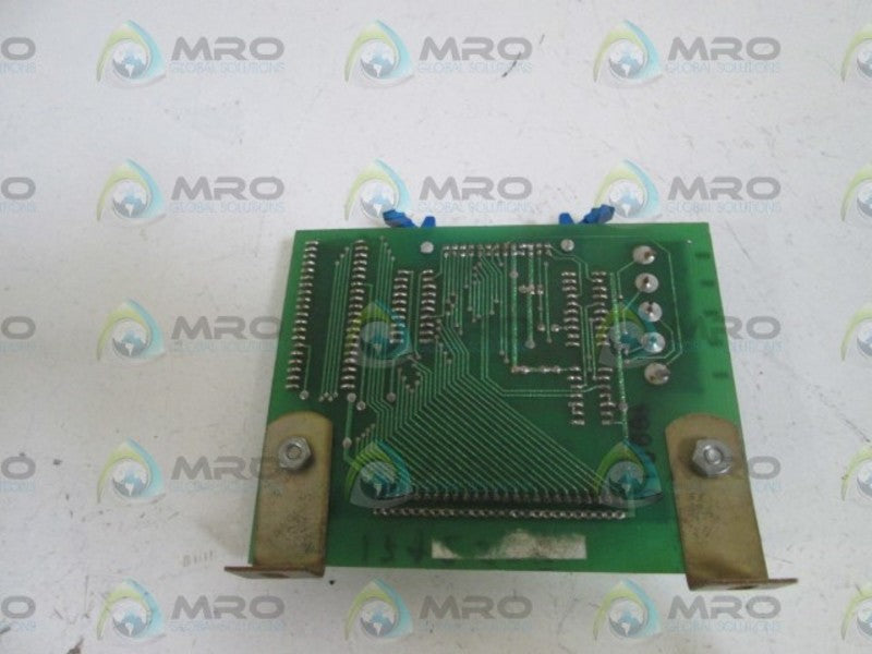 PACKAGE CONTROLS PC BOARD PC1501 UNMP