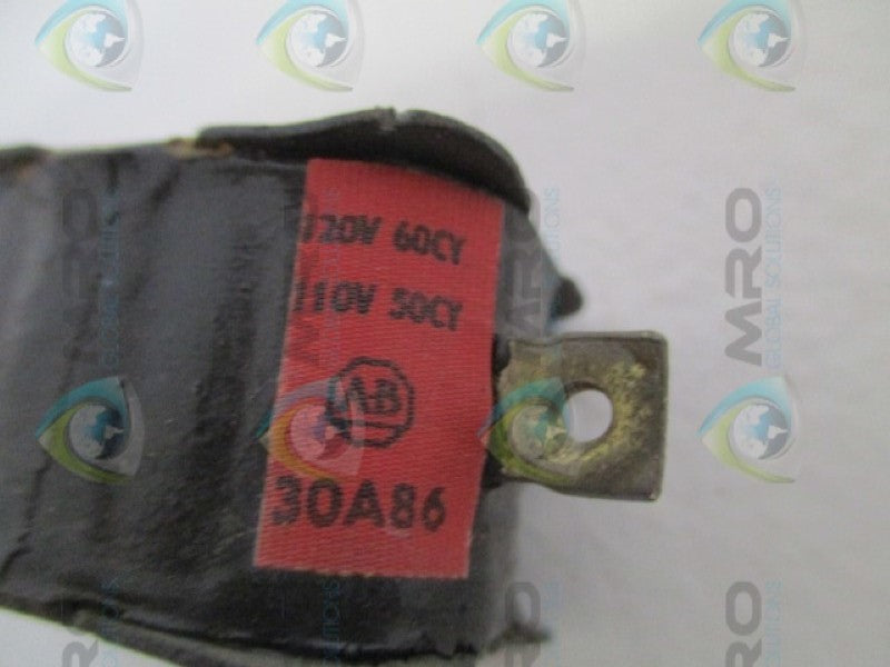 INDUSTRIAL SPARE PART 30A86 COIL 110/120V  UNMP